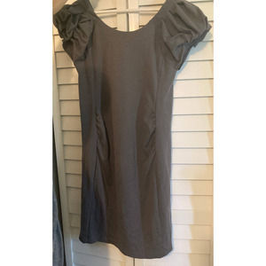 Gap maternity dress with puff sleeves  (Sz L)